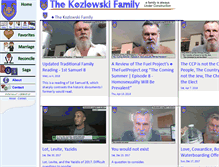 Tablet Screenshot of kozlowski.org